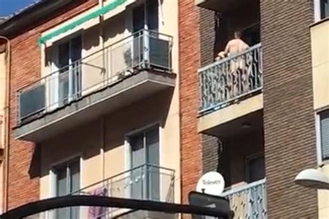 balcony sex porn